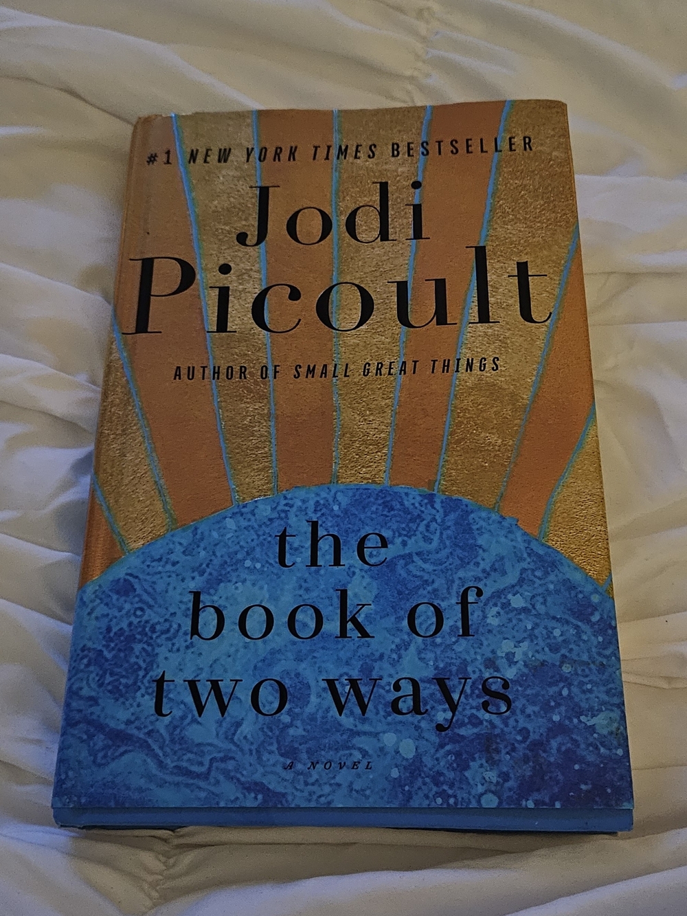 The Book of Two Ways Hardcover by - Blue and Gold Cover